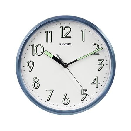 นาฬิกาแขวน RHYTHM CMG727NR04 9.5 นิ้ว สีฟ้า_0