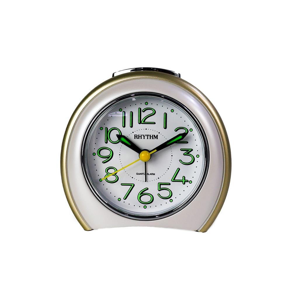 นาฬิกาปลุก RHYTHM CRE804NR18 4 นิ้ว สีทอง