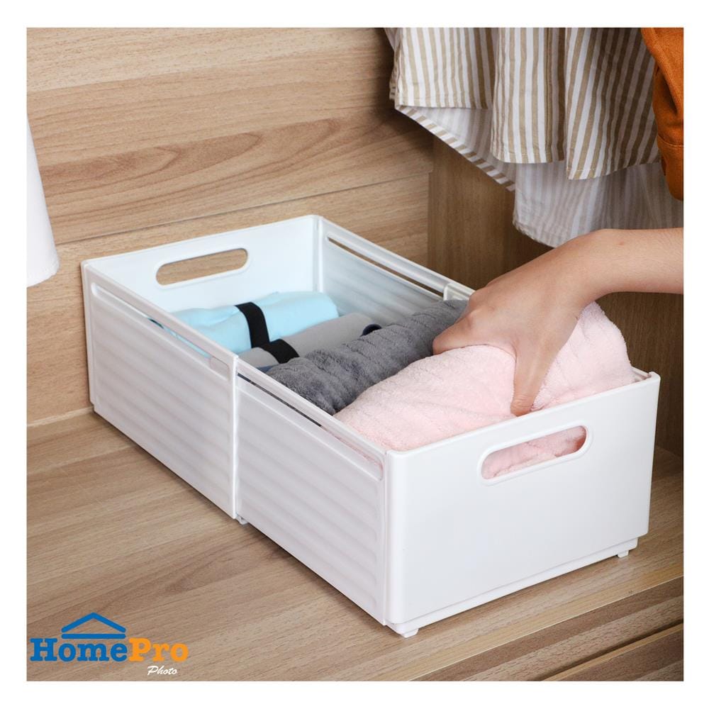 กล่องอเนกประสงค์ PLIM SLIDE SIZE XL สีขาว