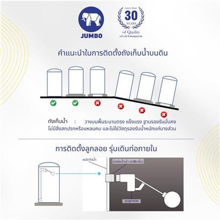 ถังเก็บน้ำ JUMBO OCEAN 1000 ลิตร สีน้ำเงิน_4