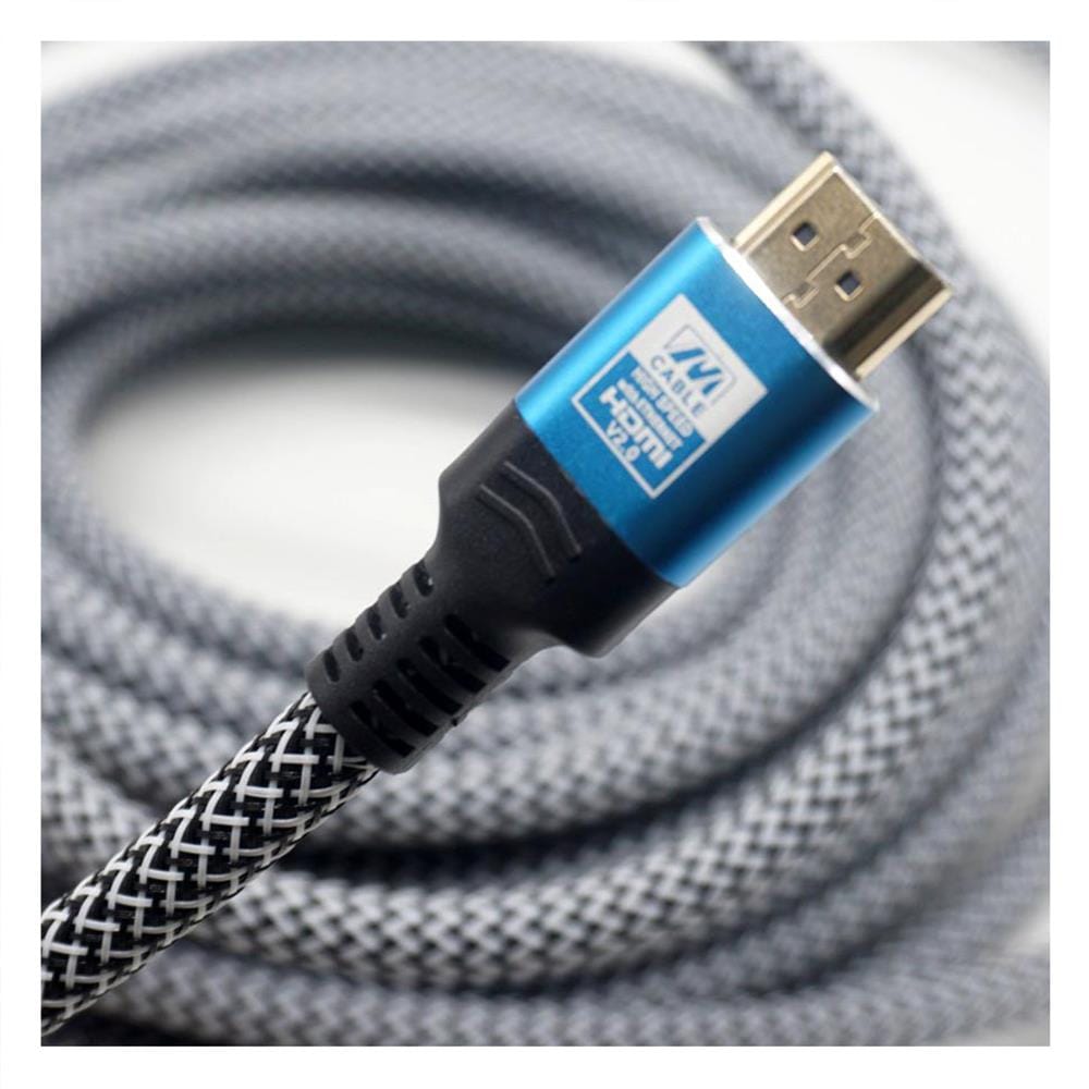 สาย HDMI 4K V.2.0 M-CABLE M-HDMI-GN 10 เมตร