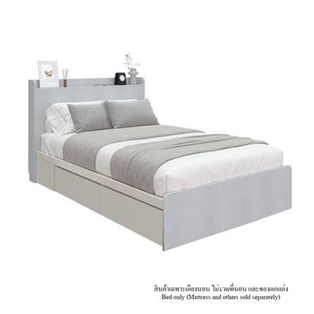 เตียง 3.5 ฟุต KONCEPT AIKO 19233702 สีขาว_2