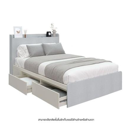 เตียง 3.5 ฟุต KONCEPT AIKO 19233702 สีขาว_3