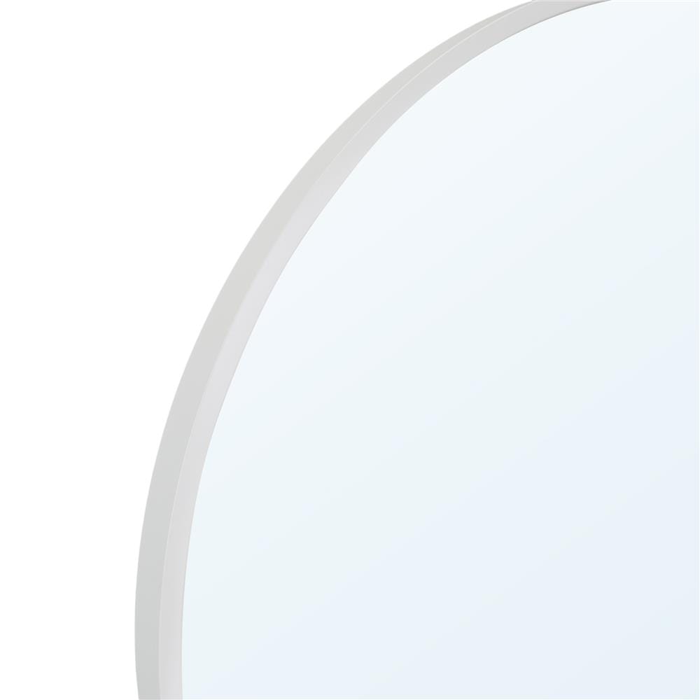 กระจกเงาตกแต่ง MOYA HP-2025-WH 51x75 ซม. สีขาว