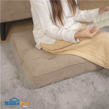 เบาะรองนั่ง HOME LIVING STYLE DORF 22X22 นิ้ว สีน้ำตาล_5