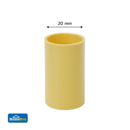 ข้อต่อตรง ELECKTA 3/4 นิ้ว สีเหลือง (แพ็ก 4 ชิ้น)_4