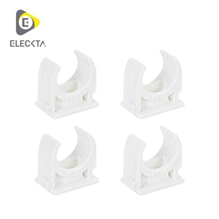 คลิปก้ามปู ELECKTA 16 มม. สีขาว (แพ็ก 4 ชิ้น)_0