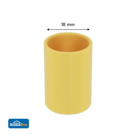 ข้อต่อตรง ELECKTA 1/2 นิ้ว สีเหลือง (แพ็ก 4 ชิ้น)_4