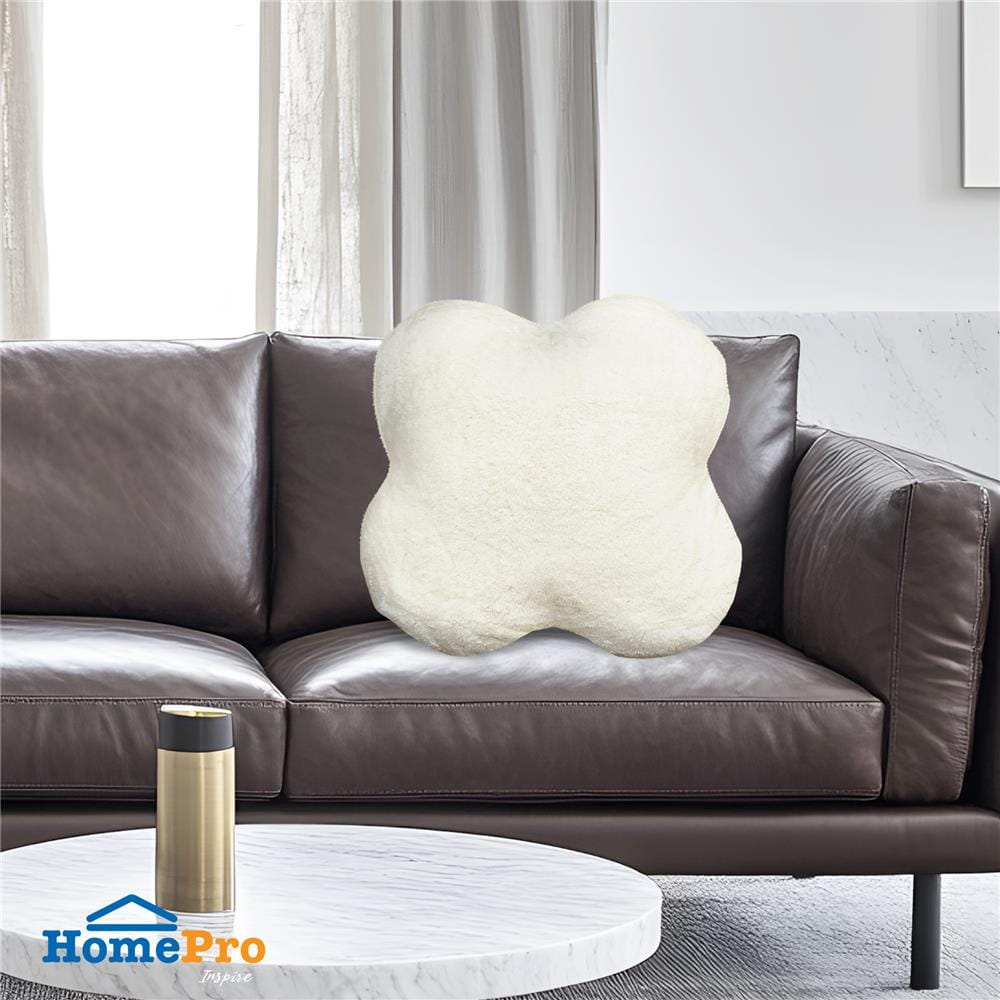 หมอนอิง HOME LIVING STYLE ALIVE 21X21 นิ้ว สีครีม