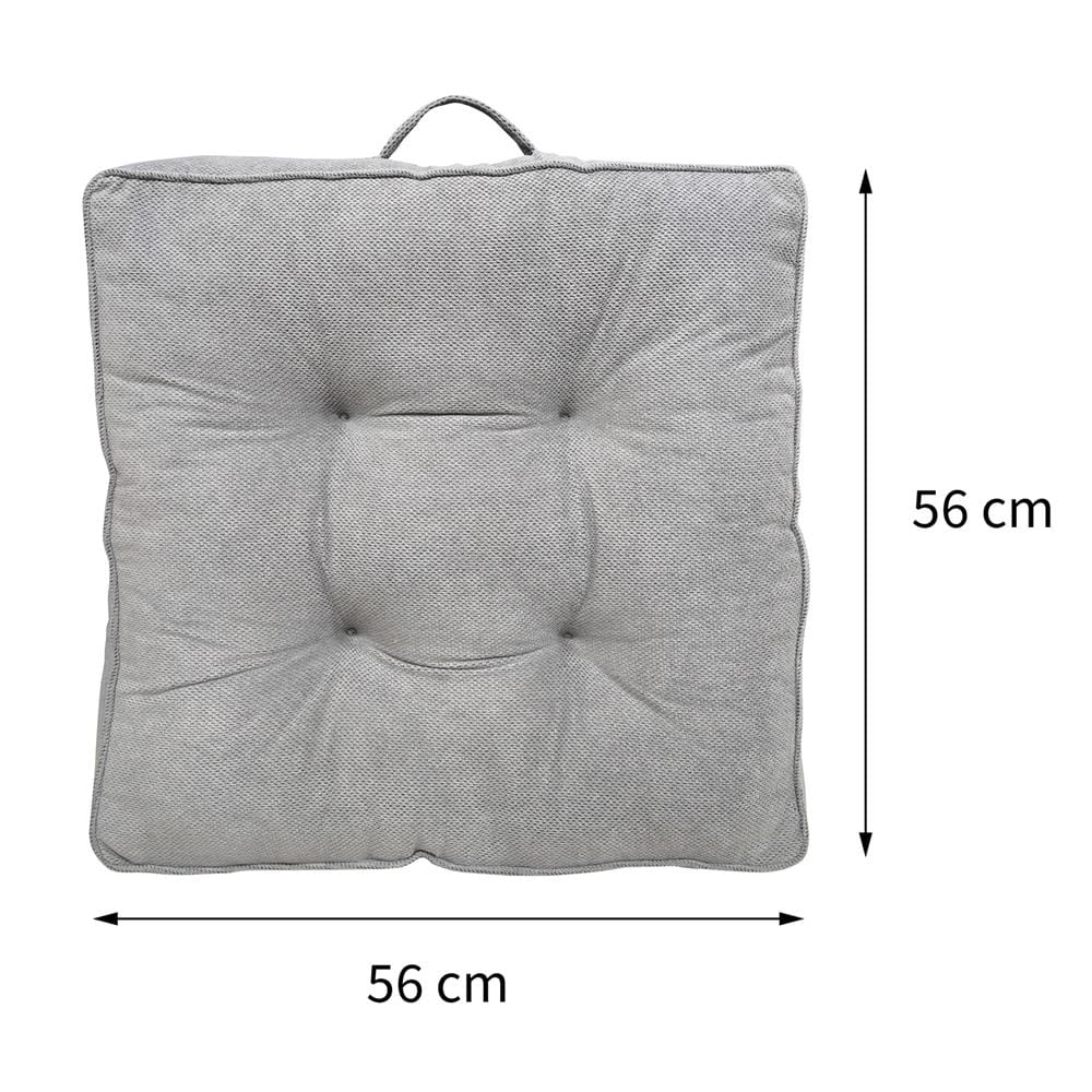 เบาะรองนั่ง HOME LIVING STYLE DORF 22X22 นิ้ว สีเทา
