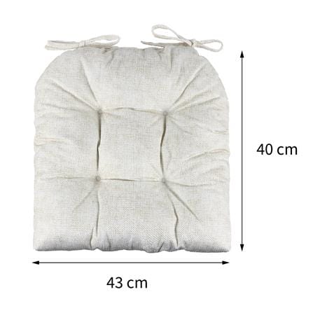 เบาะรองนั่ง HOME LIVING STYLE SCATTER 15X16 นิ้ว สีครีม_9