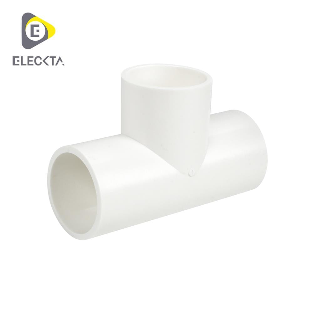 ข้อต่อ 3 ทาง ELECKTA 32 มม. สีขาว (แพ็ก 2 ชิ้น)