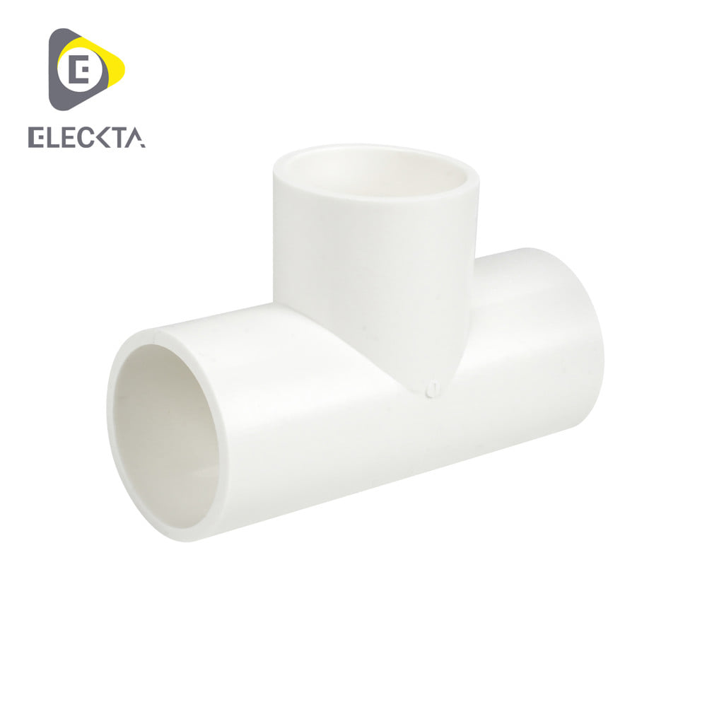 ข้อต่อ 3 ทาง ELECKTA 32 มม. สีขาว (แพ็ก 2 ชิ้น)