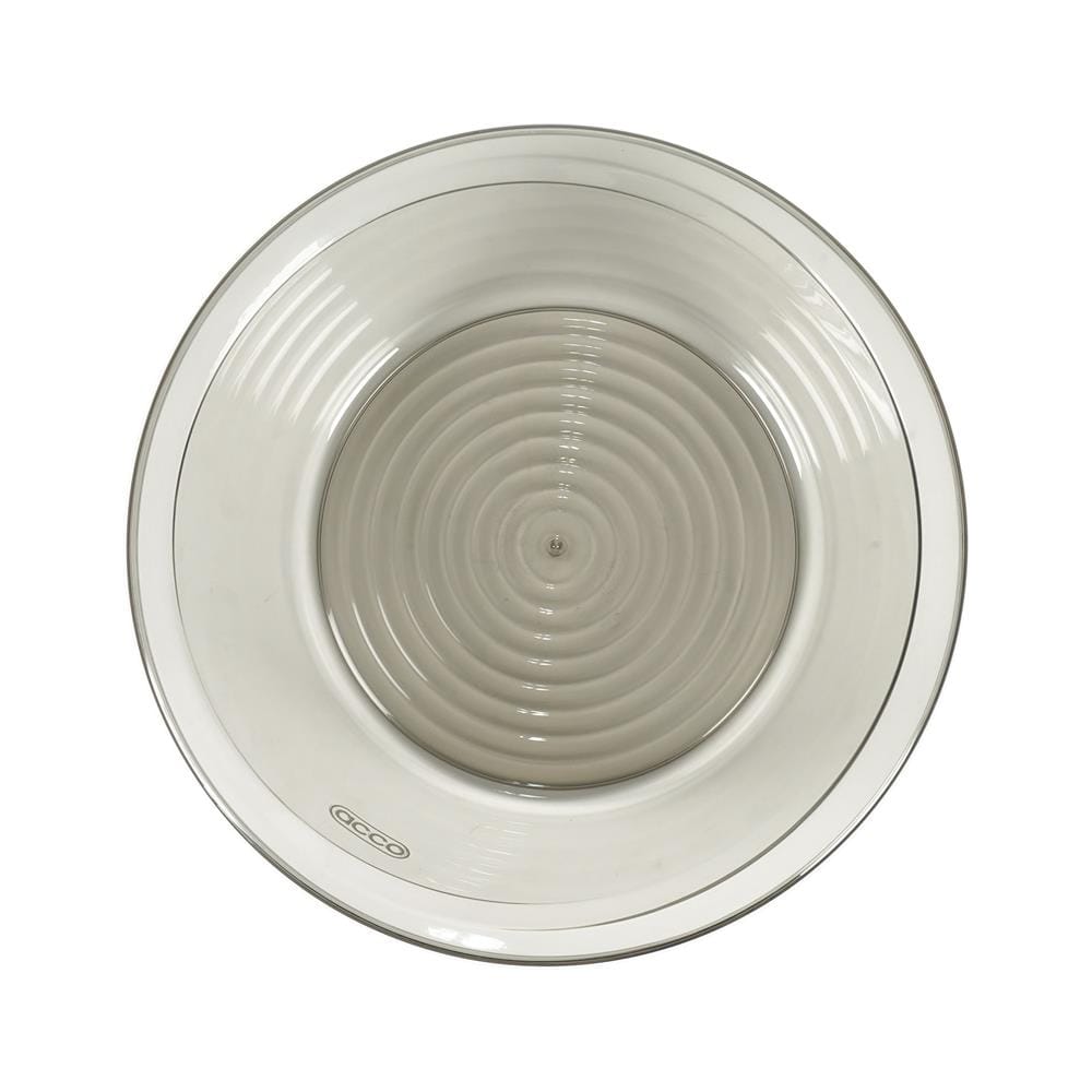 กะละมังกลม ACCO KLEAR 36.5 ซม. สีเทาใส