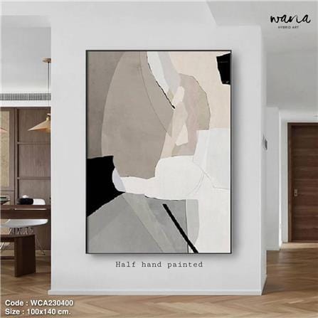 รูปภาพตกแต่ง WANA.GALLERY WCA230400 สีขาว/ดำ_3