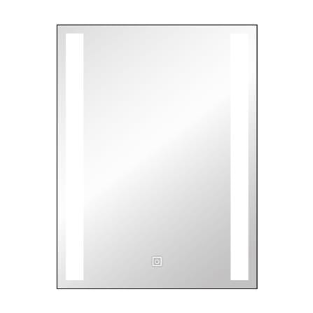 กระจกเงาตกแต่ง LED WSP MLD-2 60x80 ซม. สีเงิน_0