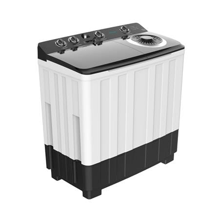 เครื่องซักผ้า 2 ถัง HISENSE WSRB1413UB 14 กก. สีขาว-ดำ_2