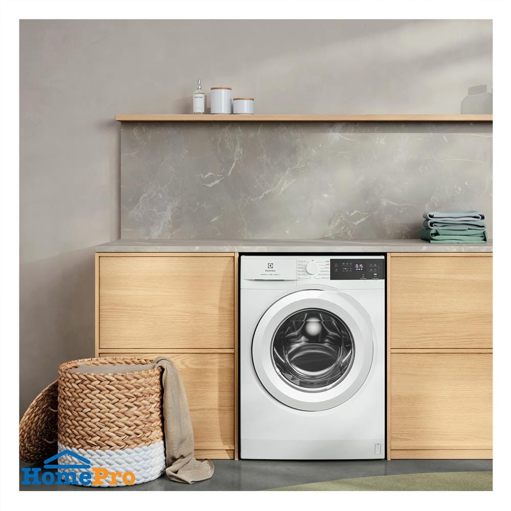 เครื่องซักผ้าฝาหน้าพร้อมขาตั้ง ELECTROLUX EWF9024D3WC 9 กก. 1200RPM อินเวอร์เตอร์ สีขาว