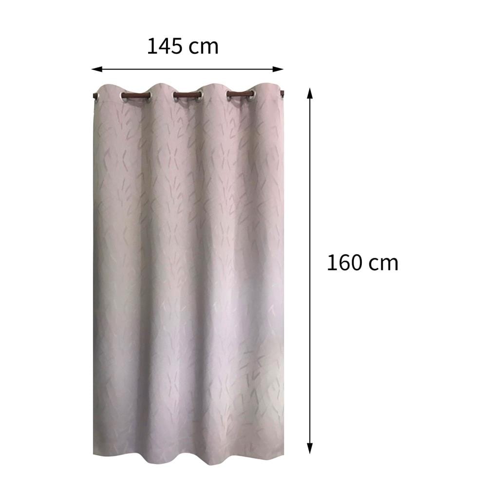 ผ้าม่าน EYELET HOME LIVING STYLE YORK UV 145X160 ซม. สีน้ำตาล