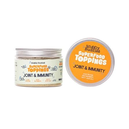 ผงโรยอาหารสัตว์เลี้ยง WIGGLY BUDDIES TOPPING JOINT AND IMMUNITY 60 ก._0
