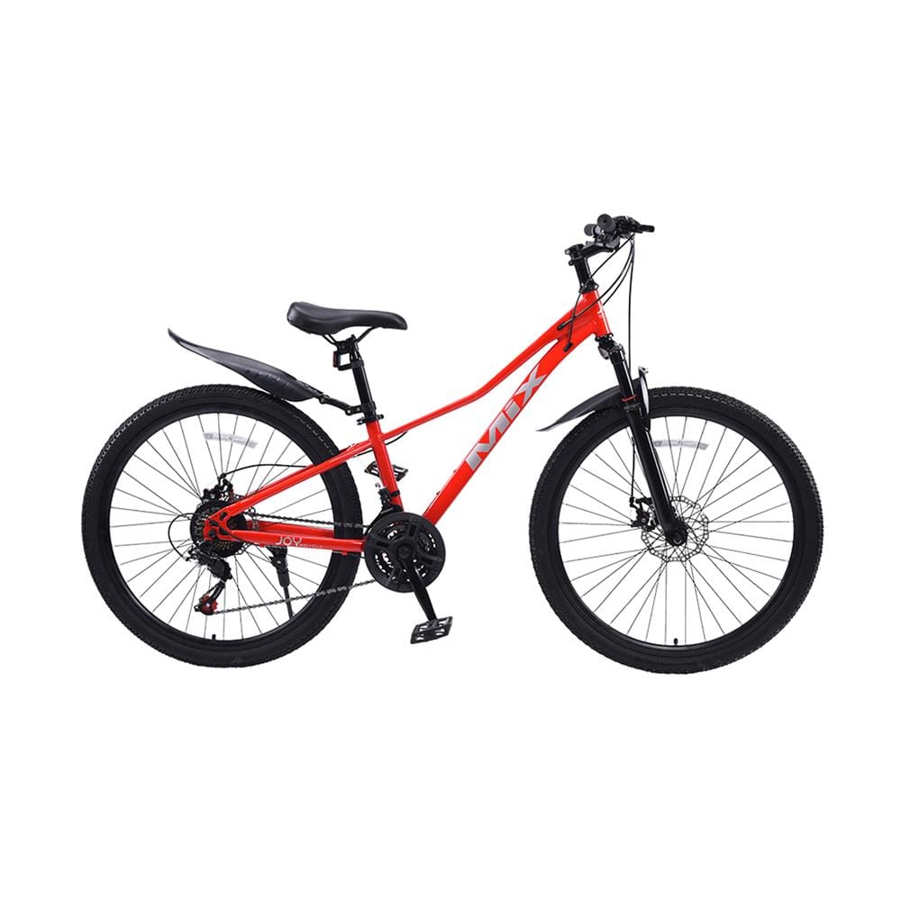 จักรยานเสือภูเขา 26 นิ้ว JOY BICYCLE MIX MTB สีแดง