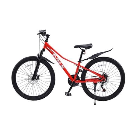 จักรยานเสือภูเขา 26 นิ้ว JOY BICYCLE MIX MTB สีแดง_2