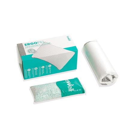 หมอนสุขภาพ เมมโมรี่โฟม BEWELL ERGOFILL 50x70x20 ซม. สีขาว_4