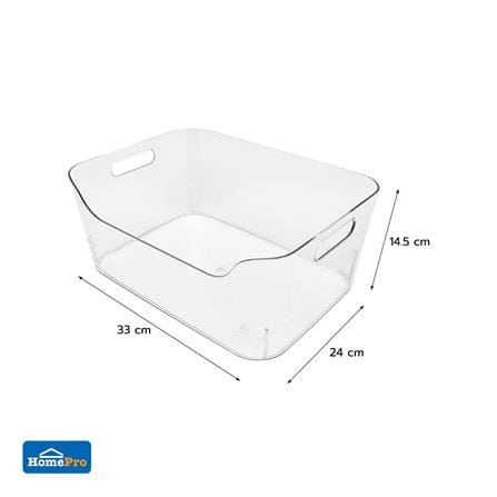 กล่องใสอเนกประสงค์เปิดหน้า KECH HANDY SIZE L 33X24X14.5 ซม._2