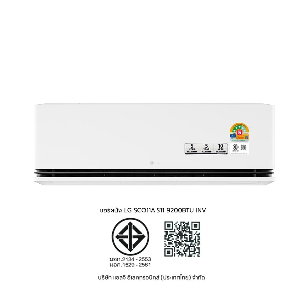 แอร์ผนัง LG SCQ11A.S11 9200 บีทียู อินเวอร์เตอร์
