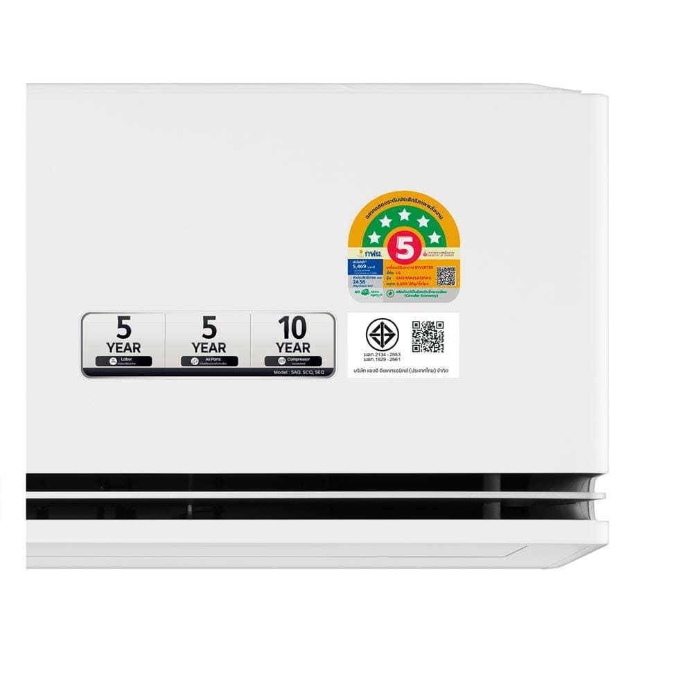 แอร์ผนัง LG SAQ11A.S11 9200 บีทียู อินเวอร์เตอร์