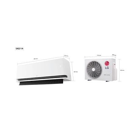 แอร์ผนัง LG SAQ11A.S11 9200 บีทียู อินเวอร์เตอร์_7