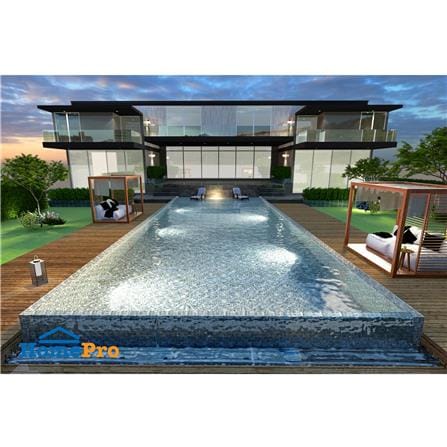 โมเสคพอร์ซเลน 30x30 ซม. TARA OCEAN MIST GREY_7
