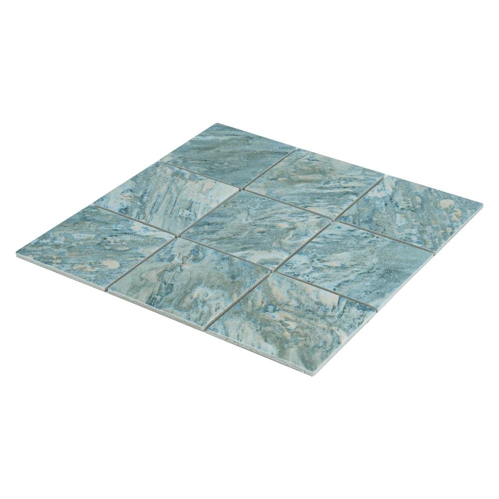 โมเสคพอร์ซเลน 30x30 ซม. TARA OASIS BLUE(98)
