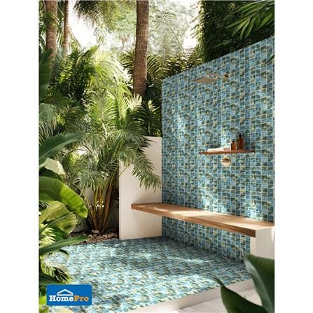 โมเสคพอร์ซเลน 30x30 ซม. TARA OASIS DARK BLUE(48)_3