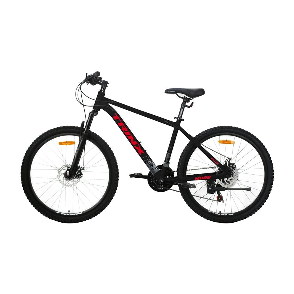 จักรยานเสือภูเขา TRINX M088E 27.5 นิ้ว สีดำด้าน/แดง