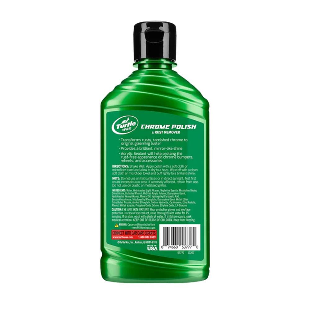 ครีมทำความสะอาดเคลือบเงาโลหะ TURTLE WAX 296 มล.