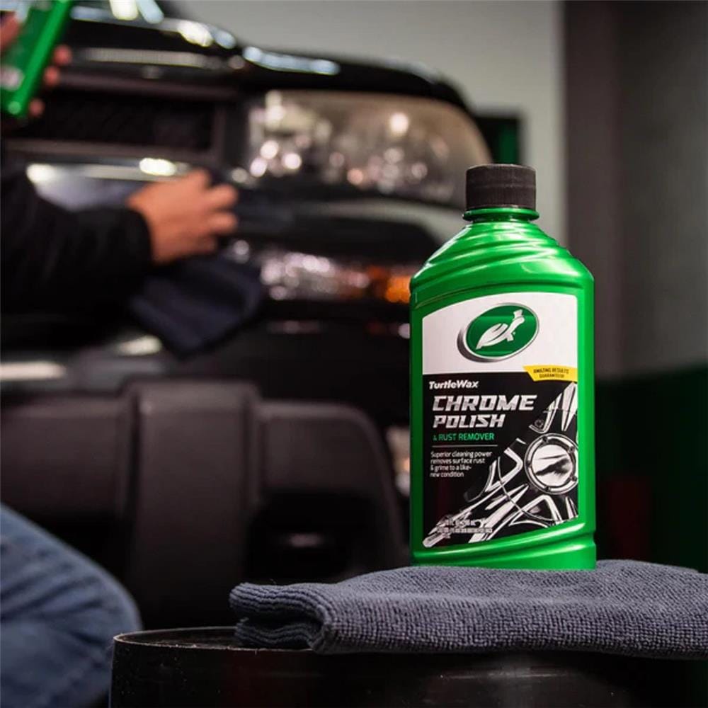 ครีมทำความสะอาดเคลือบเงาโลหะ TURTLE WAX 296 มล.