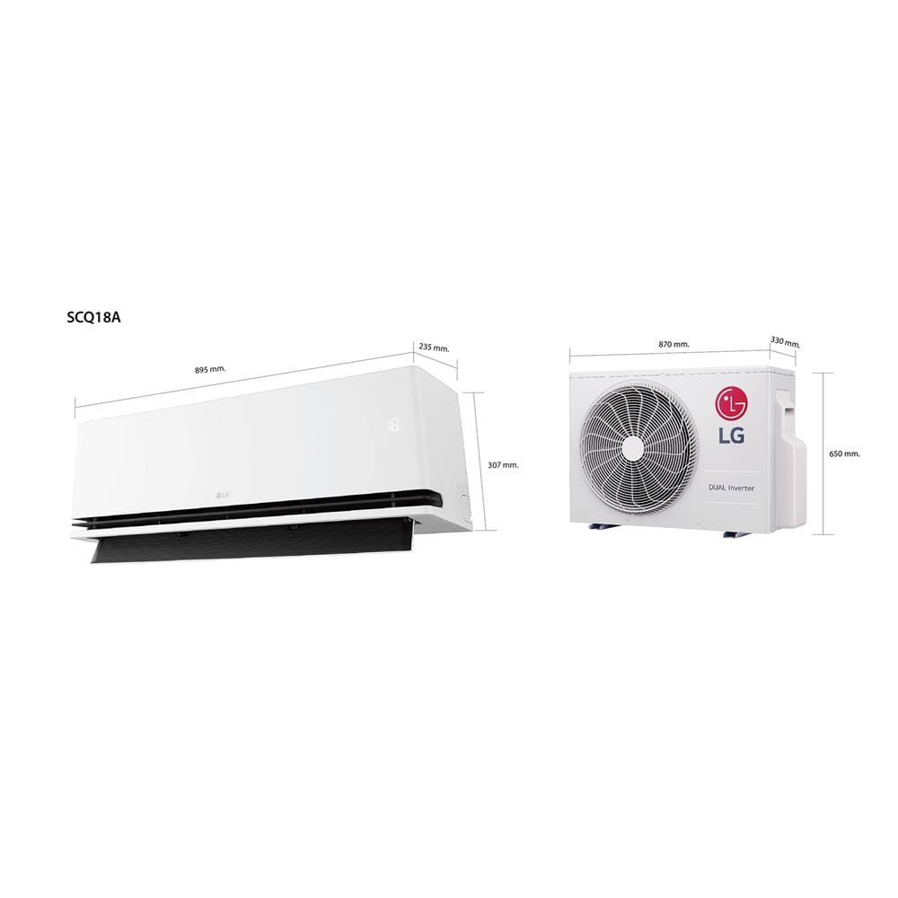 แอร์ผนัง LG SCQ18A.S11 18000 บีทียู อินเวอร์เตอร์