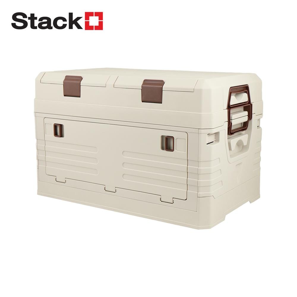กล่องเก็บของพับได้ STACKO GLAM-C SIZE S 47.5X29.5X30.5 ซม. สีครีม