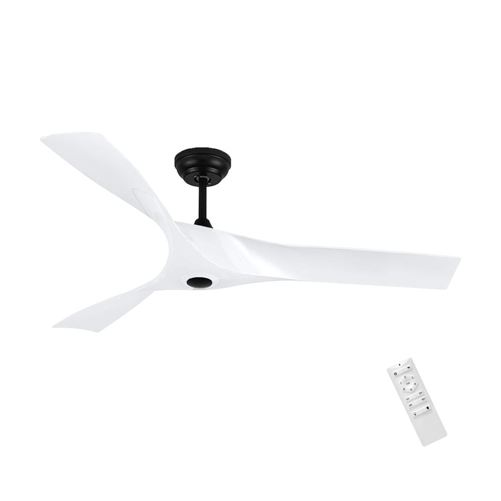 พัดลมไม่มีโคมไฟ CARINI DENO-48 WH 52 นิ้ว สีดำ/ขาว