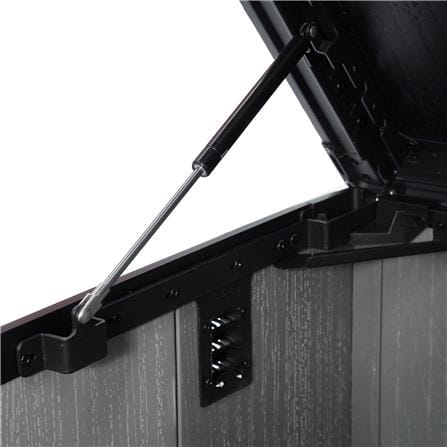 ตู้เก็บของกลางแจ้ง SPRING MA SHU 140x84 ซม. สีเทา/ดำ_4