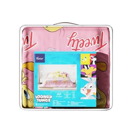 ชุดผ้าปูที่นอน 5 ฟุต (ชุด 6 ชิ้น) PREMIER SATIN TWEETYS FJ007_4