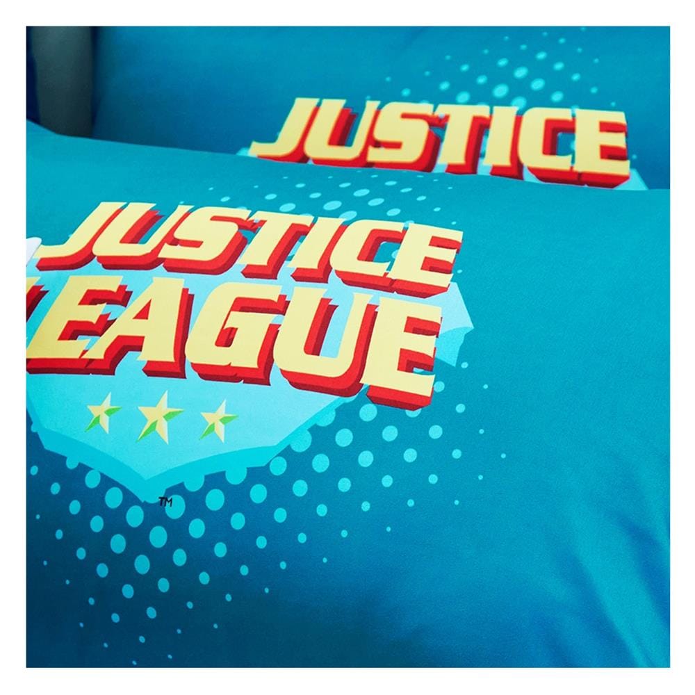 ชุดผ้าปูที่นอน 5 ฟุต (ชุด 6 ชิ้น) PREMIER SATIN JUSTICE LEAGUE FJ002