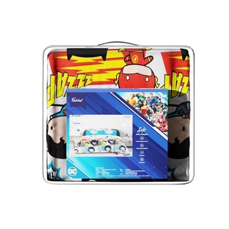 ชุดผ้าปูที่นอน 6 ฟุต (ชุด 6 ชิ้น) PREMIER SATIN JUSTICE LEAGUE FJ002_4