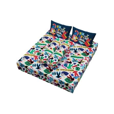 ชุดผ้าปูที่นอน 5 ฟุต (จำนวน 5 ชิ้น) PREMIER SATIN LOONEY TUNES FJ010_1