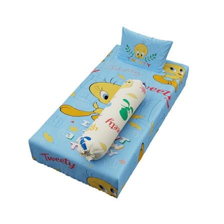 ชุดผ้าปูที่นอน 3.5 ฟุต (จำนวน 3 ชิ้น) PREMIER SATIN TWEETYS FJ006_1