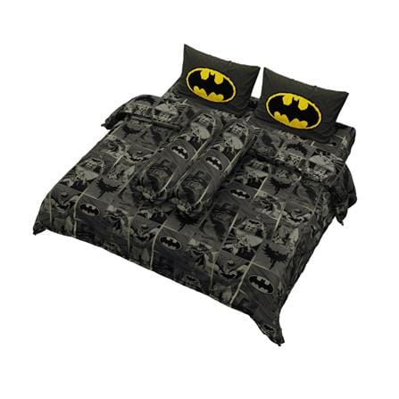 ชุดผ้าปูที่นอน 6 ฟุต (ชุด 6 ชิ้น) PREMIER SATIN BATMAN FJ005_1