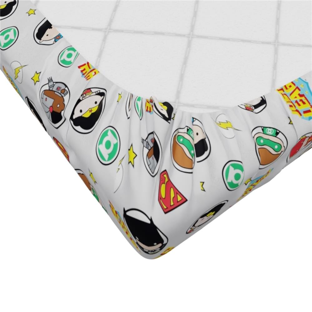 ชุดผ้าปูที่นอน 5 ฟุต (จำนวน 5 ชิ้น) PREMIER SATIN JUSTICE LEAGUE FJ003