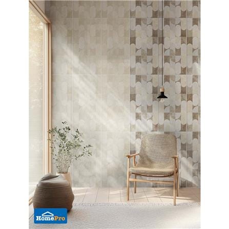 กระเบื้องผนัง 30x60 ซม. DURAGRES ทาร์ทูโฟ บราวน์ A 0.9 ตร.ม._2