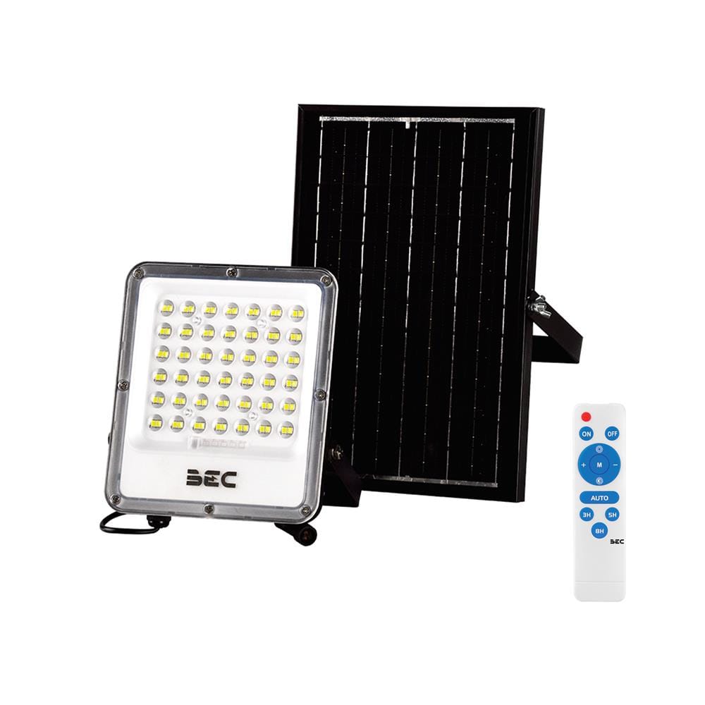 ไฟสปอตไลท์ SOLAR BEC APOLLO 100 วัตต์ DAYLIGHT สีดำ